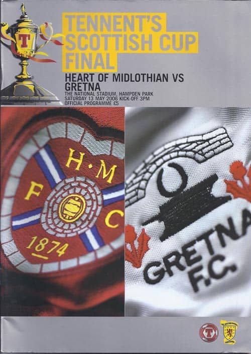 Heart Of Midlothian (Hearts) v Gretna FC (OLD)